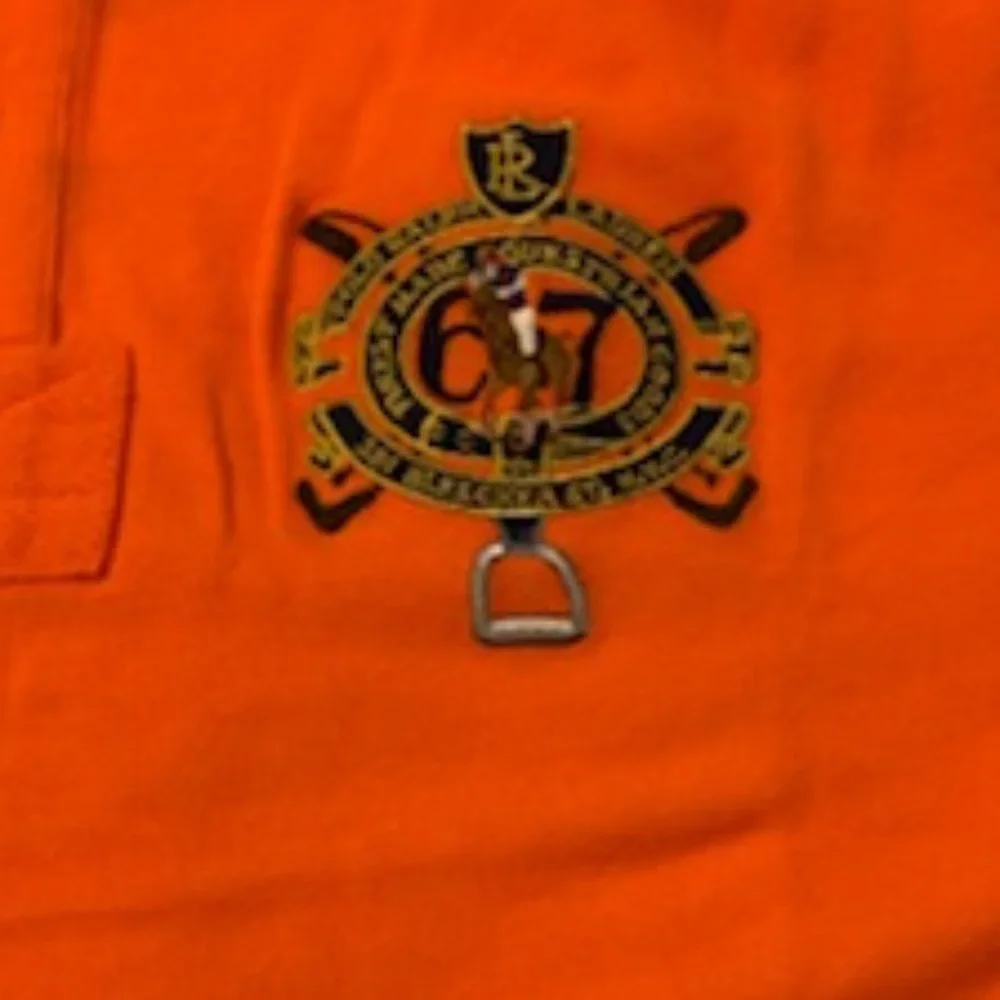 Polo by Ralph Lauren Orange and yellow sash 381 bleeker crest